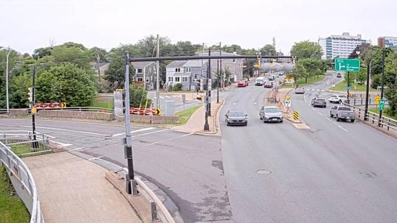 Mac Donald Bridge - Dartmouth bound
