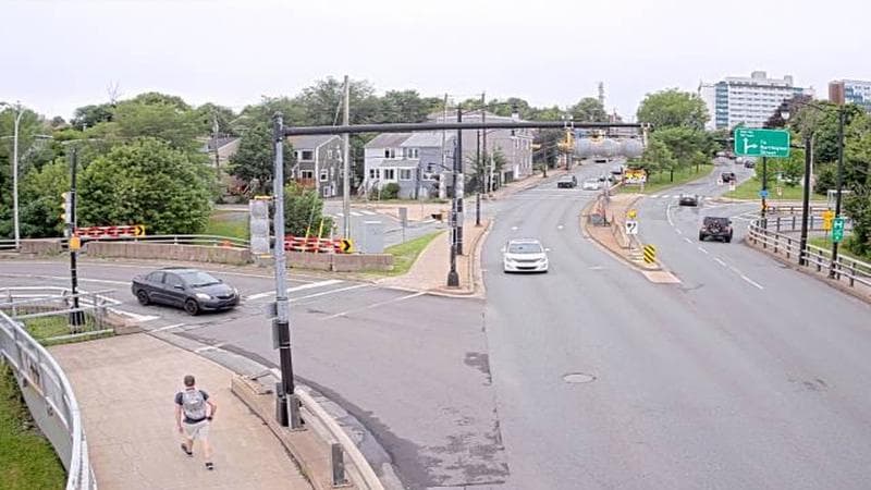 Mac Donald Bridge - Dartmouth bound