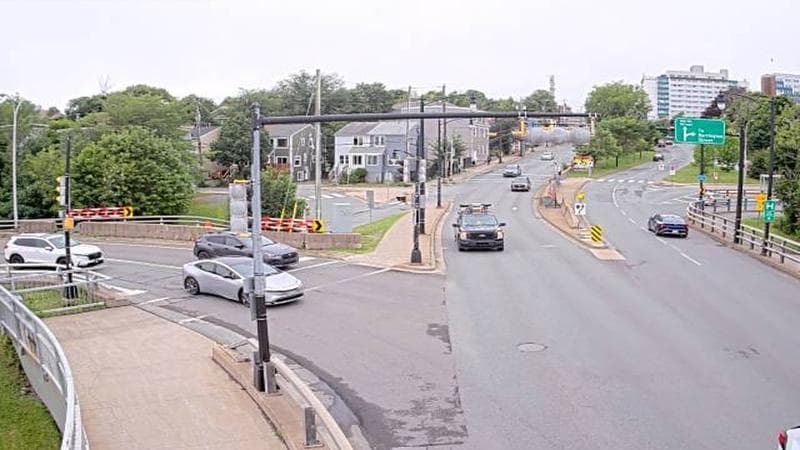 Mac Donald Bridge - Dartmouth bound