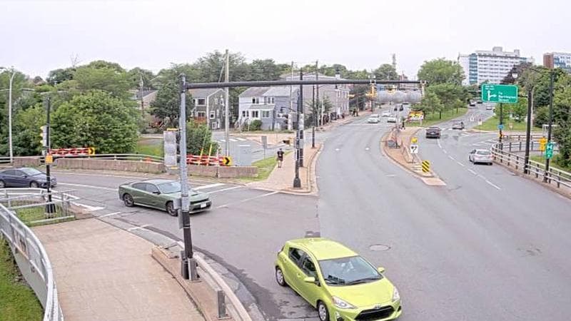 Mac Donald Bridge - Dartmouth bound