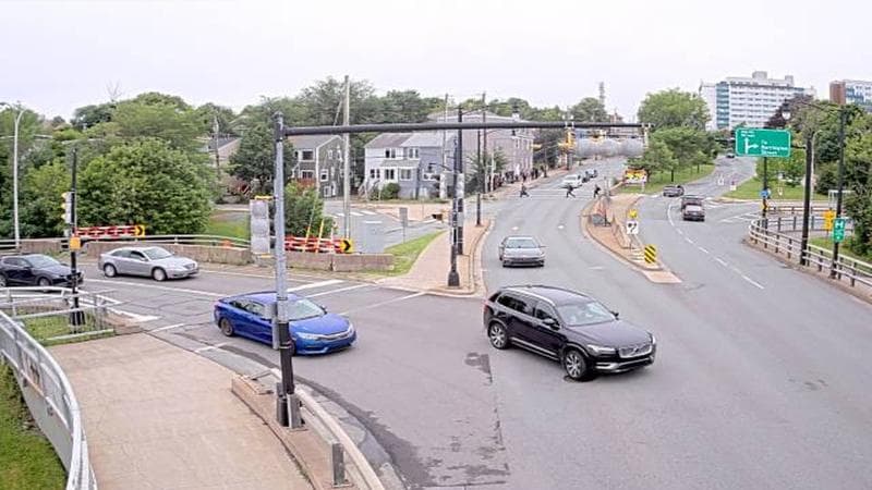 Mac Donald Bridge - Dartmouth bound