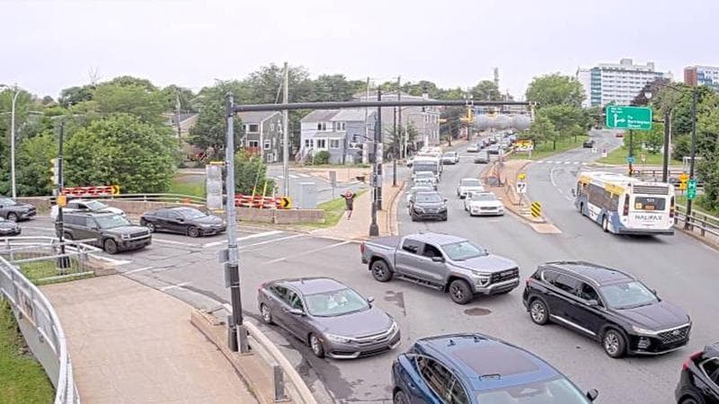 Mac Donald Bridge - Dartmouth bound