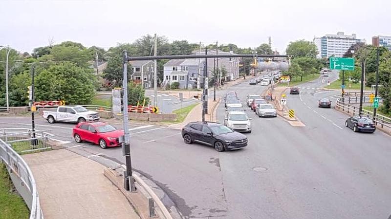 Mac Donald Bridge - Dartmouth bound