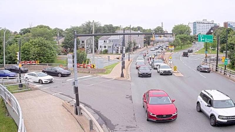 Mac Donald Bridge - Dartmouth bound