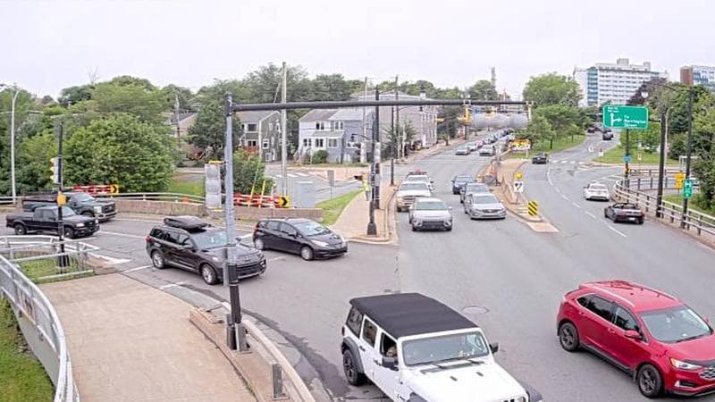 Mac Donald Bridge - Dartmouth bound