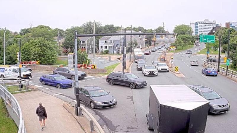 Mac Donald Bridge - Dartmouth bound