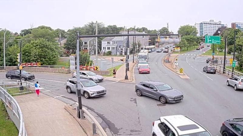Mac Donald Bridge - Dartmouth bound