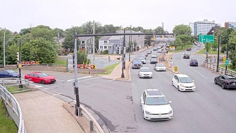 Mac Donald Bridge - Dartmouth bound