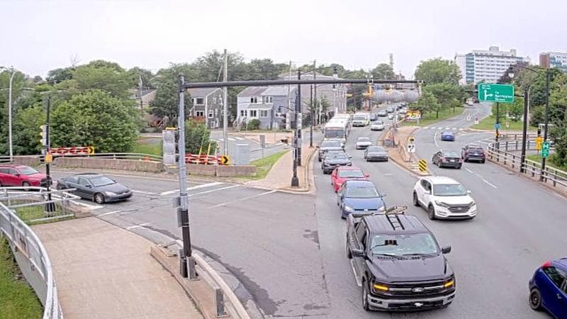 Mac Donald Bridge - Dartmouth bound