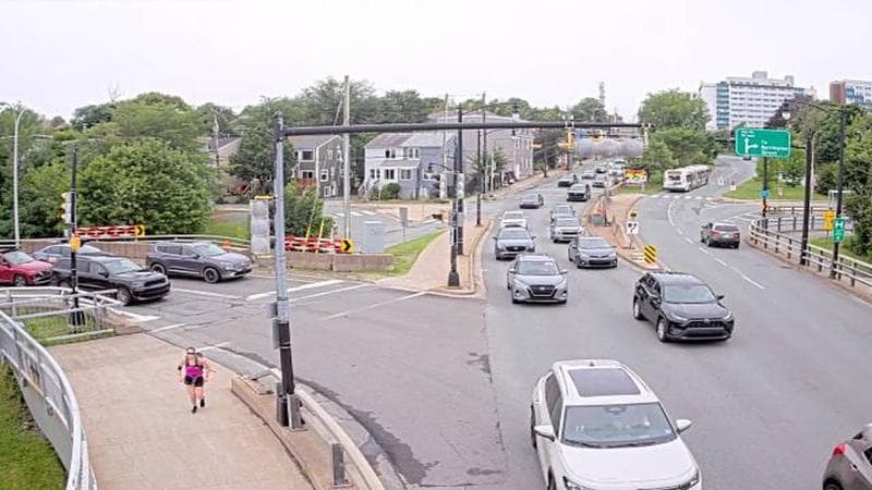 Mac Donald Bridge - Dartmouth bound