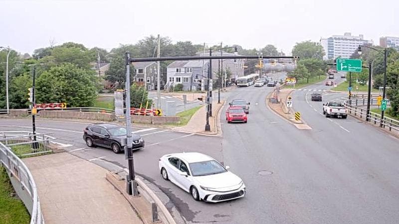 Mac Donald Bridge - Dartmouth bound