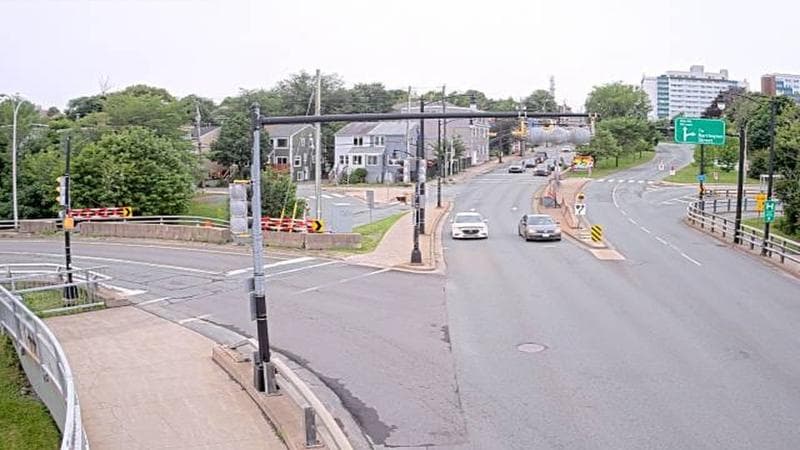 Mac Donald Bridge - Dartmouth bound