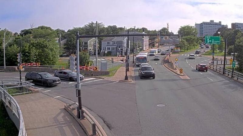 Mac Donald Bridge - Dartmouth bound