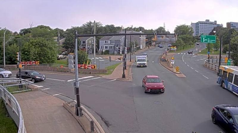 Mac Donald Bridge - Dartmouth bound