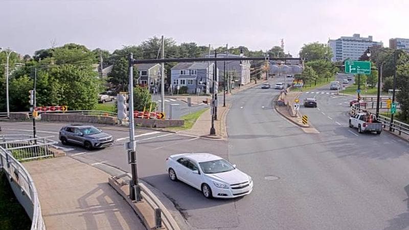 Mac Donald Bridge - Dartmouth bound