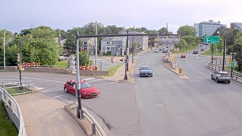 Mac Donald Bridge - Dartmouth bound