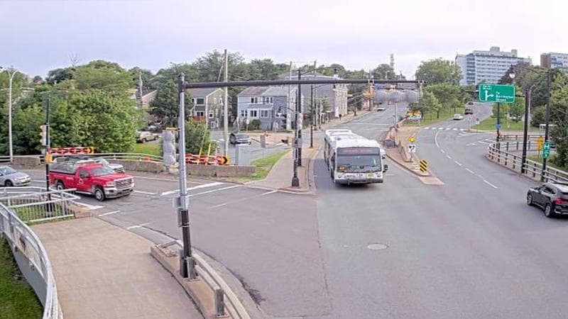 Mac Donald Bridge - Dartmouth bound