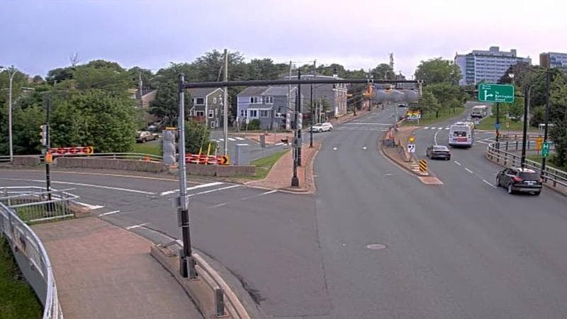 Mac Donald Bridge - Dartmouth bound
