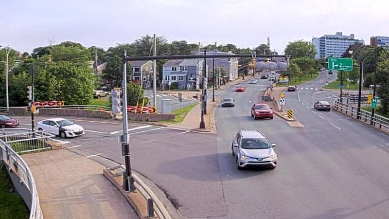 Mac Donald Bridge - Dartmouth bound