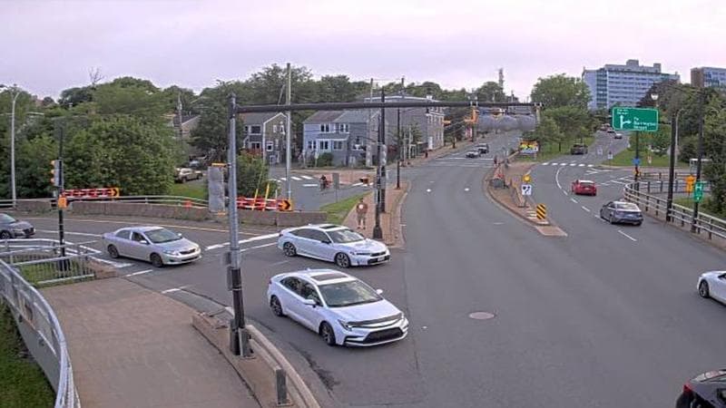 Mac Donald Bridge - Dartmouth bound