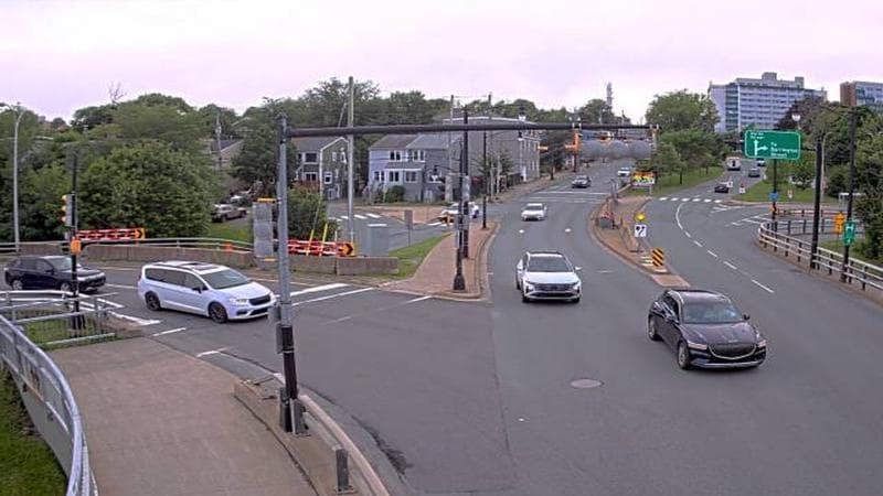 Mac Donald Bridge - Dartmouth bound