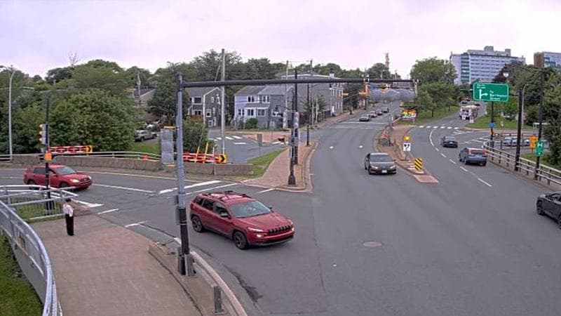 Mac Donald Bridge - Dartmouth bound