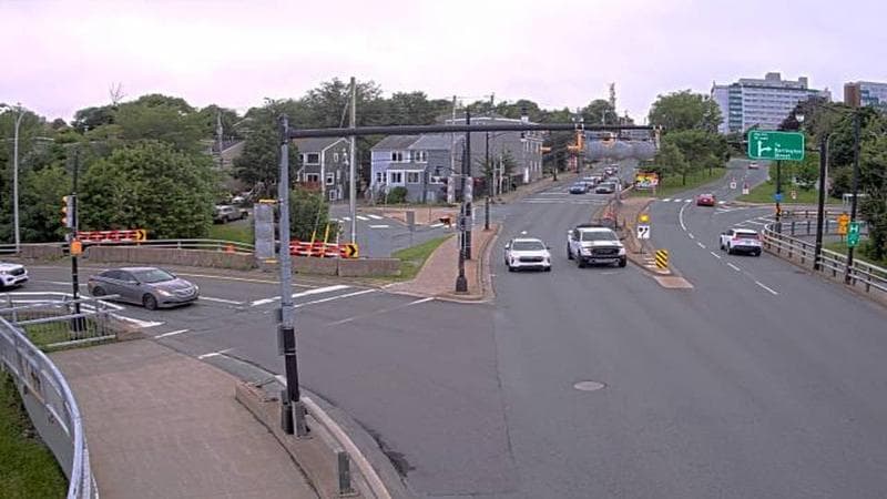 Mac Donald Bridge - Dartmouth bound