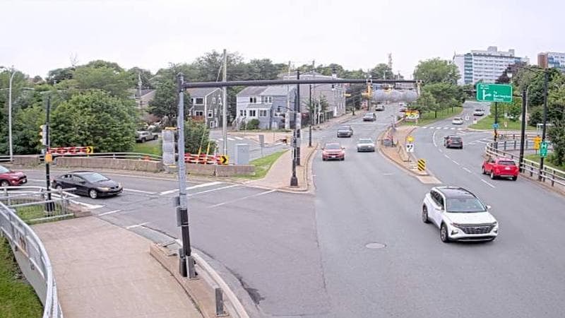 Mac Donald Bridge - Dartmouth bound