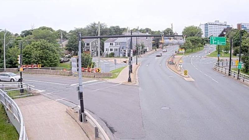 Mac Donald Bridge - Dartmouth bound