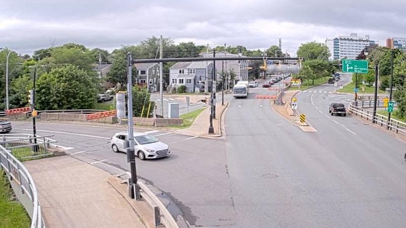 Mac Donald Bridge - Dartmouth bound