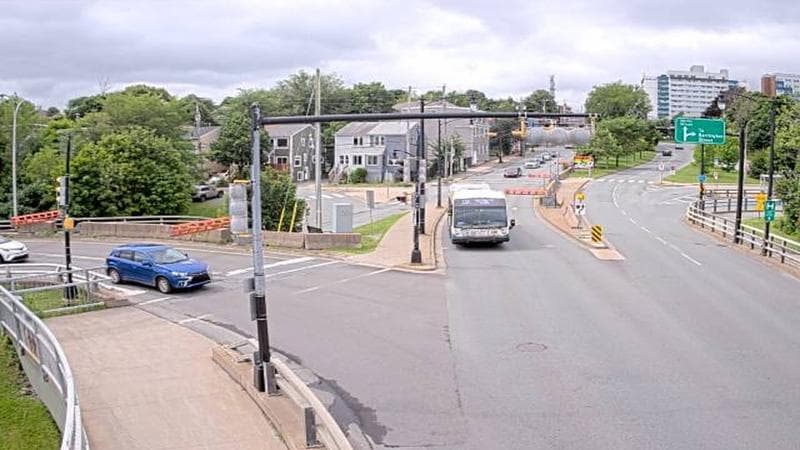 Mac Donald Bridge - Dartmouth bound