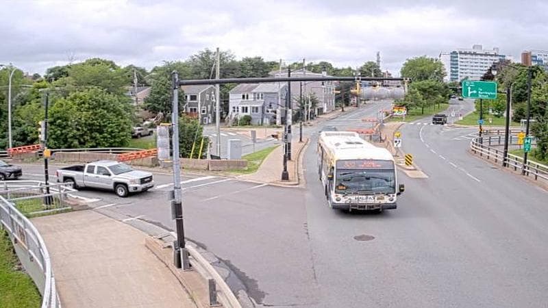 Mac Donald Bridge - Dartmouth bound