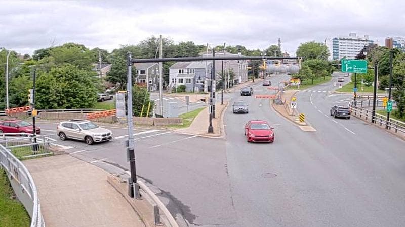 Mac Donald Bridge - Dartmouth bound