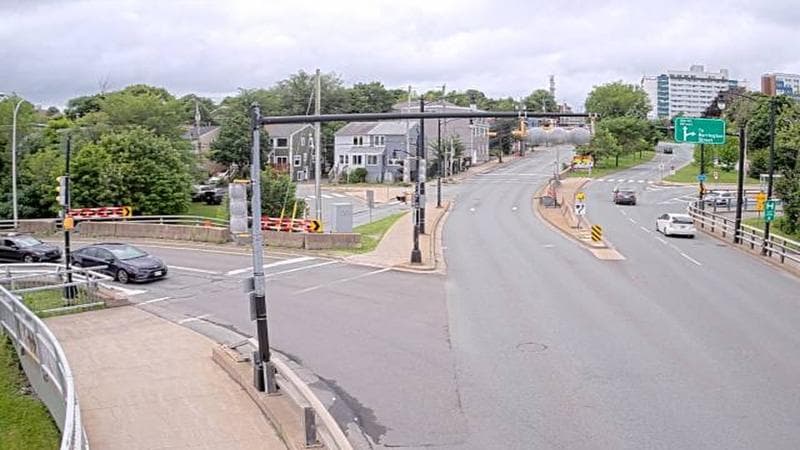 Mac Donald Bridge - Dartmouth bound