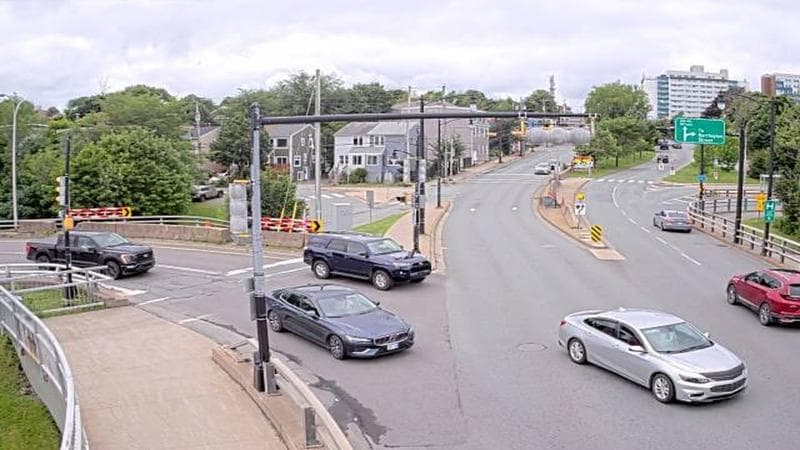 Mac Donald Bridge - Dartmouth bound