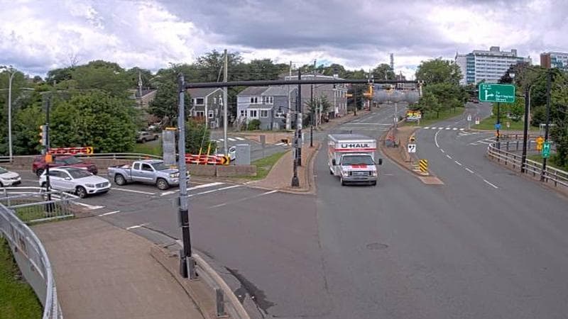 Mac Donald Bridge - Dartmouth bound