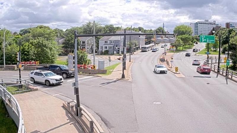 Mac Donald Bridge - Dartmouth bound