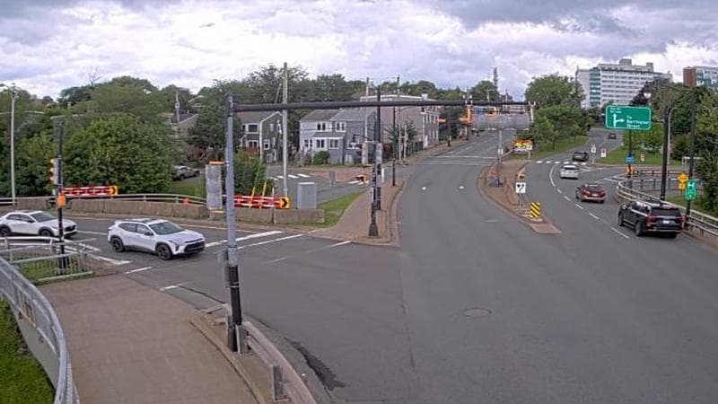 Mac Donald Bridge - Dartmouth bound