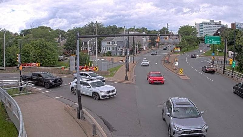 Mac Donald Bridge - Dartmouth bound