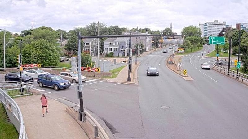 Mac Donald Bridge - Dartmouth bound