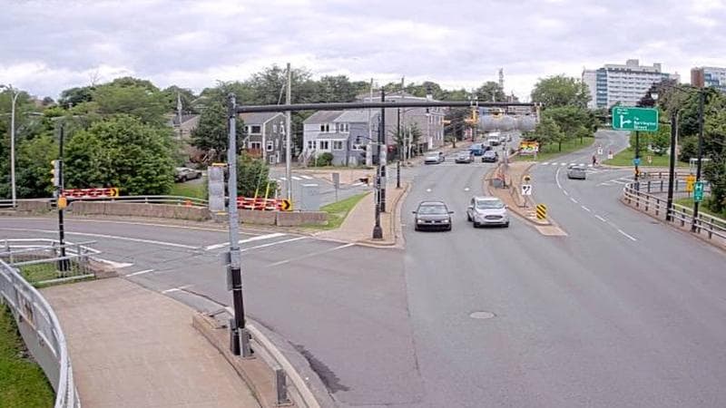 Mac Donald Bridge - Dartmouth bound