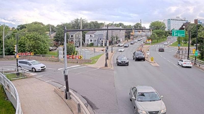 Mac Donald Bridge - Dartmouth bound