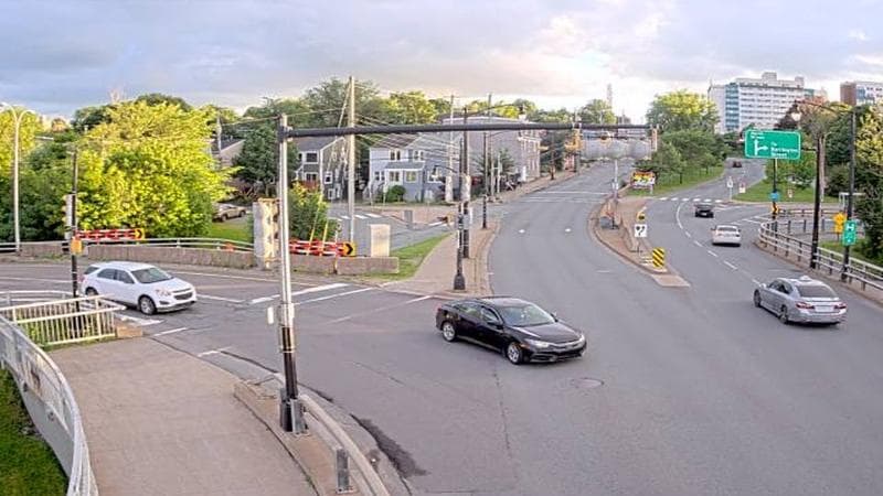 Mac Donald Bridge - Dartmouth bound