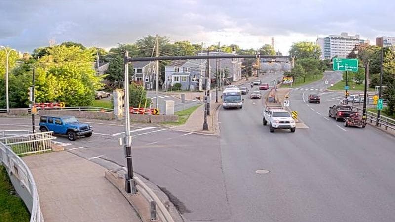 Mac Donald Bridge - Dartmouth bound