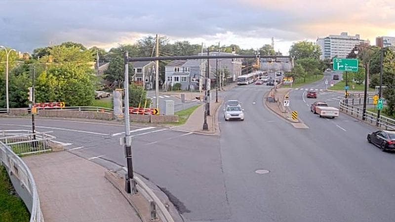 Mac Donald Bridge - Dartmouth bound