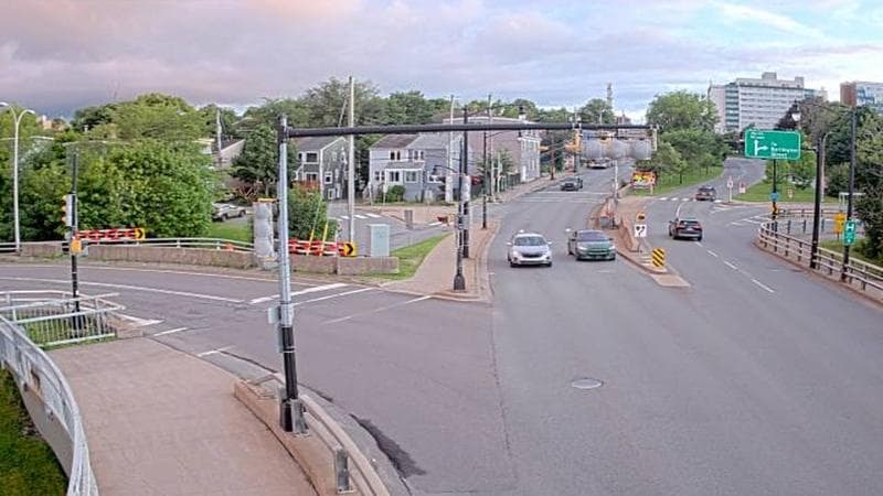 Mac Donald Bridge - Dartmouth bound
