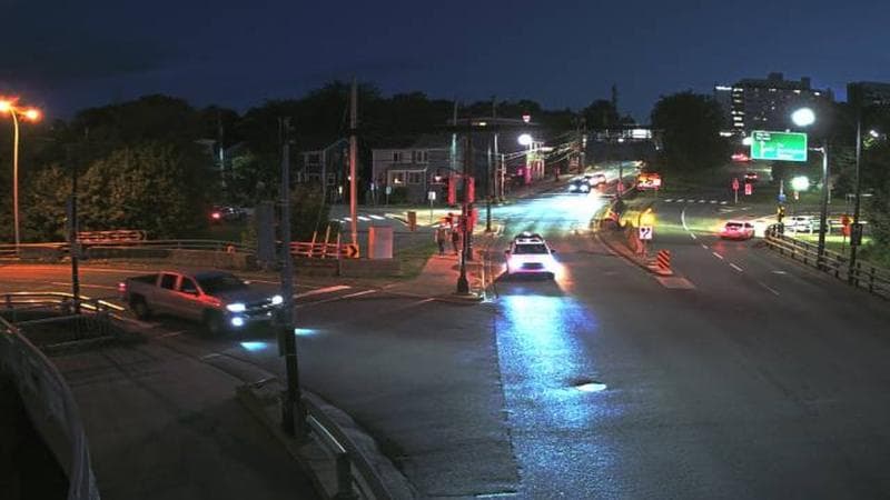 Mac Donald Bridge - Dartmouth bound
