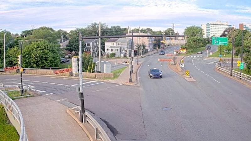 Mac Donald Bridge - Dartmouth bound