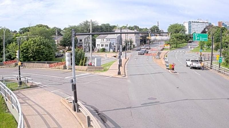 Mac Donald Bridge - Dartmouth bound