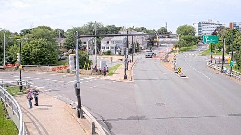 Mac Donald Bridge - Dartmouth bound